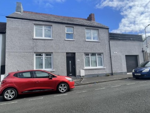Mid-terrace house, Newport South Wales — no valuation rebridge bridging loan case study